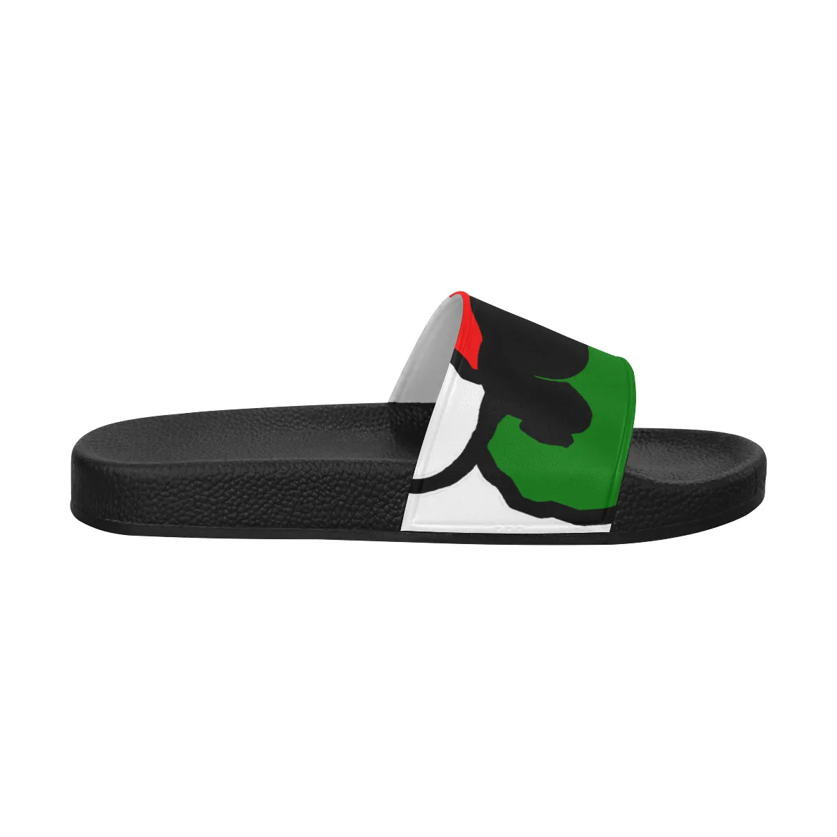 BLACC PANTHER RBG WHT Women's Slide Sandals