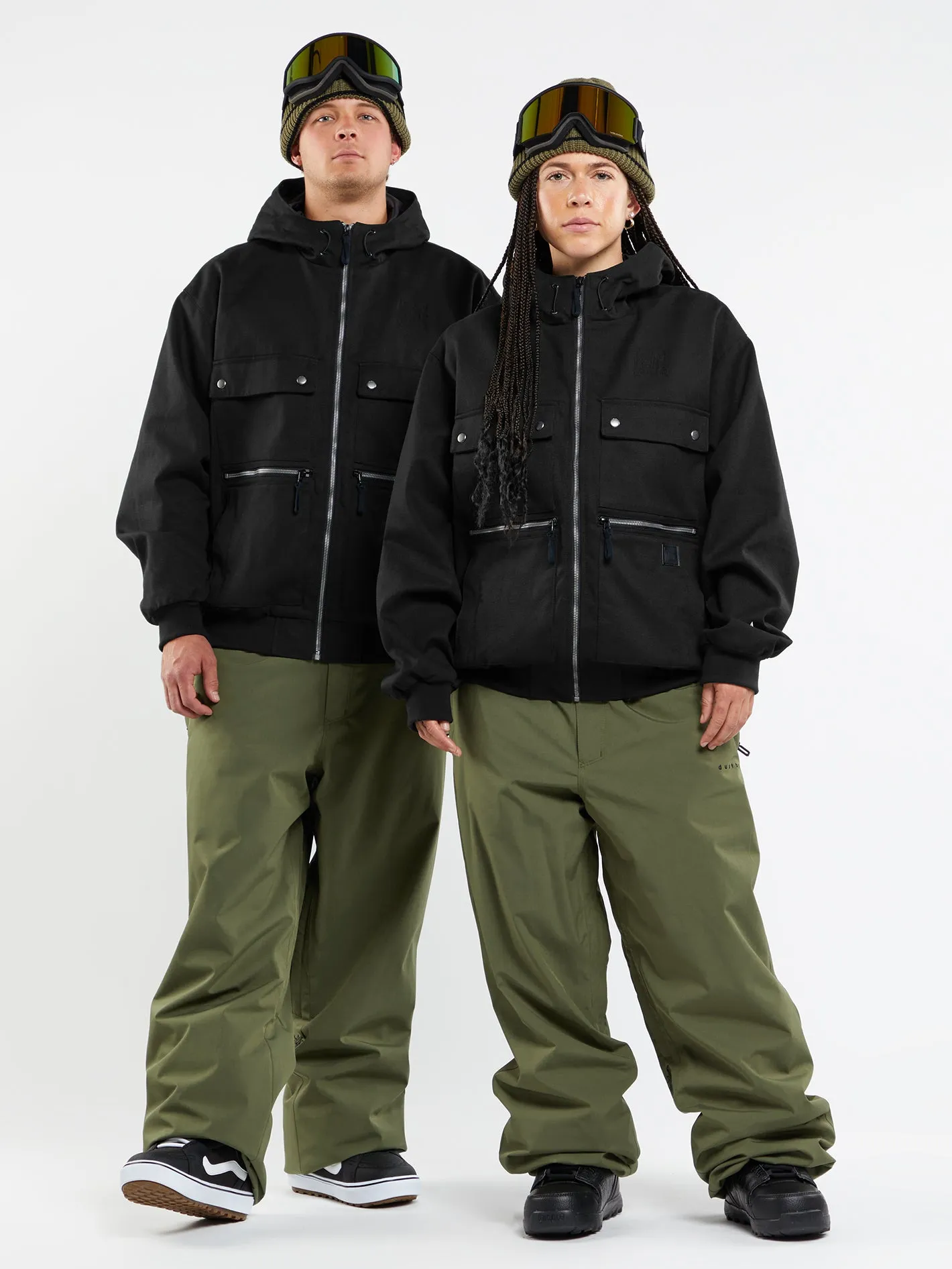 Volcom x Dustbox Pants - Military