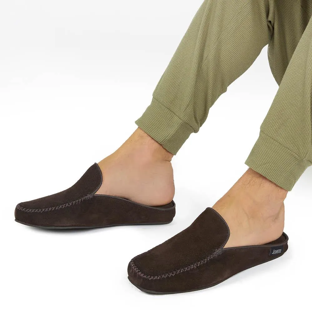 Yarmouth Leather Moccasin Slippers - YARMOUTH / 323 048