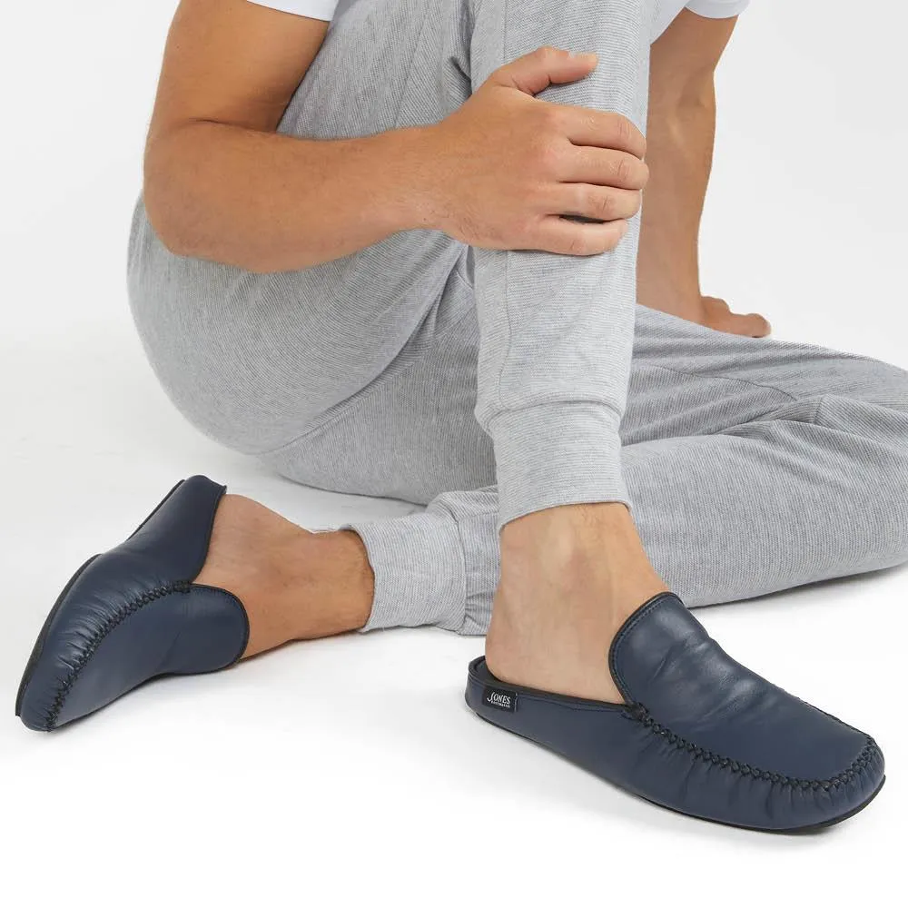 Yarmouth Leather Moccasin Slippers - YARMOUTH / 323 048